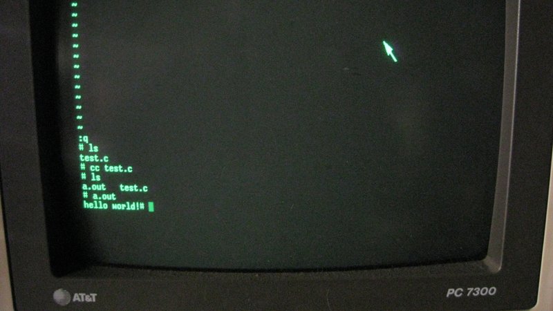 AT&T PC 7300 Unix PC